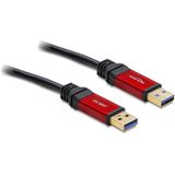 Delock - USB 3.0 kabel - Zwart - 5 meter