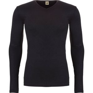 thermo shirt v-neck long sleeve zwart voor Heren | Maat M