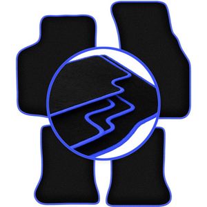 CARLUX-BLUE automatten voor: Volkswagen Golf I cabrio (1979-1993)