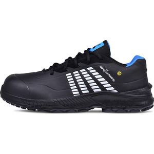 HKS Barefoot Feeling BFS 60 S3 heren werkschoenen - veiligheidsschoenen - safety shoes - laag - heren - composiet - metaalvrij - antislip - ESD - lichtgewicht - Vegan - zwart maat 41