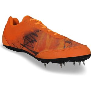 Nivia Zion Spikes Running Shoes (Orange, 10 UK/ 11 US / 44 EU) | For Running, Jogging, Training, Gym | Breathable Mesh | Comfortable | Cushion | Light Weight