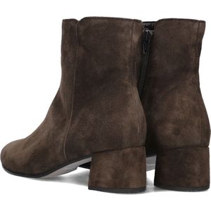 Gabor 680.3 Enkellaarsjes - Enkelboots met rits - Dames - Bruin - Maat 42,5