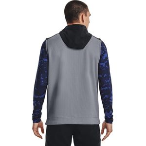 Under Armour Storm SweaterFleece Vest - Steel / Versa Blue / White