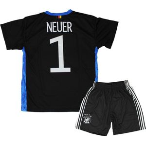 Neuer Keepers Tenue Voetbal Shirt + broekje set - Duitsland EK/WK voetbaltenue - Maat 116