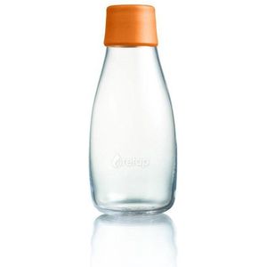 Retap Waterfles - Glas - 0,3 l - Oranje