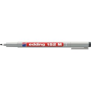 edding-152 M OHP marker non permanent zwart 4-152001