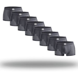 BOXR Underwear - Bamboo Boxershort Heren - 8-Pack - 3XL - Onderbroeken Heren - Bamboe Ondergoed Heren - Zachte Bamboe Boxershorts voor Mannen