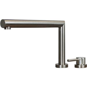 Nobili Aquerelli 93513 keukenkraan, RVS-look