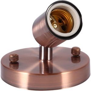 Allecto Plus - Plafondlamphouder 180 Graden Draaibaar Vintage Verstelbaar - Bronzen Hanglamp Houder - Geschikt voor E27 Fittingen - Wandmontage - Stijlvol Ontwerp - Duurzaam Materiaal