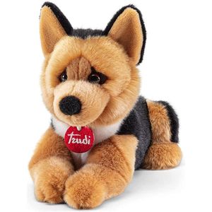 Trudi - Classic Hond Duitse Herder Rusty (S-22323) - Pluche knuffel - Ca. 20 cm (Maat S) - Geschikt voor jongens en meisjes - Bruin