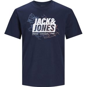 JACK&JONES JUNIOR JCOMAP LOGO TEE SS CREW NECK JNR Jongens Overhemd - Maat 176