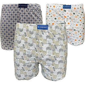 Embrator 3-pack heren Boxershort Loose Fit katoen maat 3XL