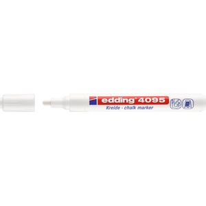 Krijtstift edding 4095 rond 2-3mm wit | 1 stuk