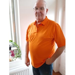 Hajo Polo Oranje L / Oranje / Katoen