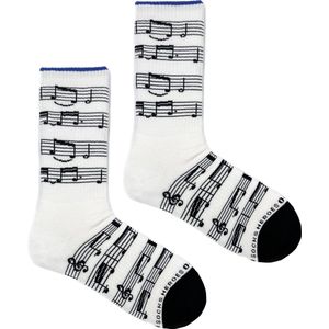 Heroes on Socks - Music White - SS24 - Herensokken - Maat 41-46