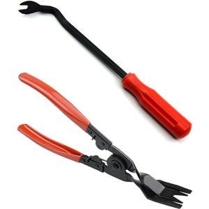 Car Trim Disassembly Kit Clip Pliers Plastic Rivets Snap Pliers for Rivets Car Door Dashboard - NJCXOLA