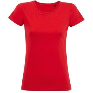SOLS Dames/dames Milo Organic T-Shirt (Rood)