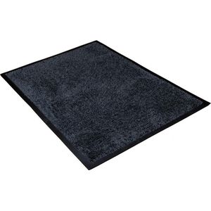 Droogloopmat / Droogloopmat Dry Dry / 85 cm x 150 cm / antraciet