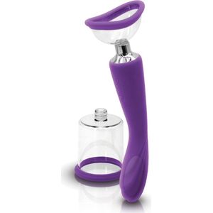 Vibrator en Clitoris Pomp - Pump N Vibe - Paars