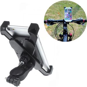 Peachy Universele Fietshouder iPhone Samsung Telefoonhouder - Verstelbaar - Fiets - Zwart