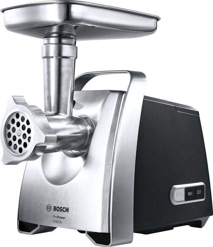 Bosch ProPower MFW68660 - Vleesmolen - 800 W - Zwart/Zilver