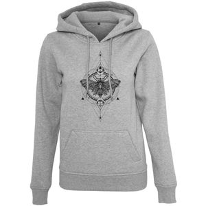Mister Tee - Moth Hoodie/trui - XS - Grijs