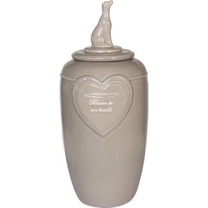 Happy-House Memory Collection Urn 14.5x14.5x32.7 cm 4.5 l Beige Large