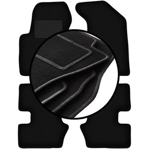 Complete set veloursmatten voor: Jeep Patriot off-road (2006-2016)