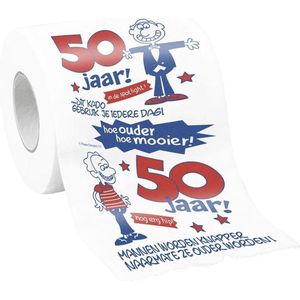 Paperdreams - Toiletpapier - 50 Jaar - Man