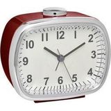 TFA Dostmann 60.1032.05 Wekker Quartz Rood Alarmtijden: 1