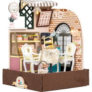Crafts&Co Modelbouwpakket Miniatuur Poppenhuis - Winkeltje 'Sweet Cake Station'