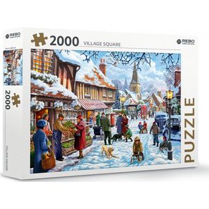 Rebo legpuzzel 2000 stukjes - Village square