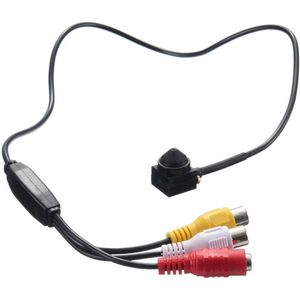 Natuurlijk! Hier is de aangepaste titel zonder de merknaam aan het begin: - Mini-CCTV-camera met kabel voor DVR-camera - 1200TVL audio-video verborgen micro-camera voor videobewaking CCW230