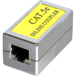 RJ45 Koppelstuk - UTP Koppelstuk - CAT5e adapter - Verlengstuk Internetkabel - RJ45 (Vrouwelijk) naar RJ45 (Vrouwelijk) - Ethernet Verlengkabel