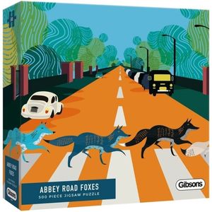 Gibsons Legpuzzel Abbey Road Foxes - 500 stukjes