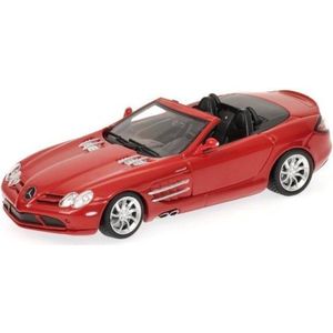 De 1:43 Diecast Modelcar van de Mercedes-Benz SLR McLaren van 2006 in Red.This schaalmodel is begrensd door 1008 stuks. De fabrikant is minichamps. Dit model is alleen online beschikbaar
