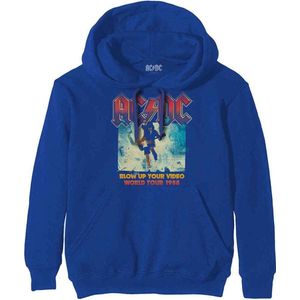 AC/DC - Blow Up Your Video Hoodie/trui - S - Blauw