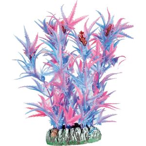 Flamingo - Aquariumdecoratie  plant plastic guyana - Assorti - 10 x 6 x 20 cm