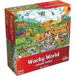 Goliath Wacky World Puzzel FARM 1000 stukjes