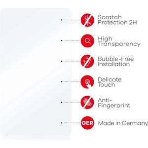 upscreen - Screenprotector voor Skoda Karoq Columbus 2017-2020 Infotainment System 9.2"" - Folie Beschermfolie transparant