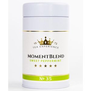 MomentBlend SWEET PEPPERMINT - Groene Thee - Luxe Thee Blends - 125 gram losse thee