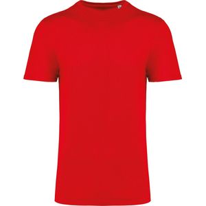 Biologisch T-shirt met ronde hals 'Portugal' Native Spirit Poppy Red - XXL