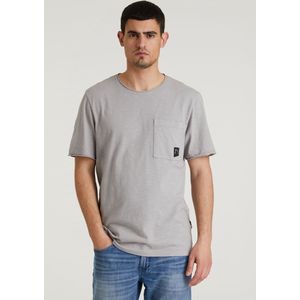 Chasin' T-shirt Eenvoudig T-shirt Ether Grijs Maat M