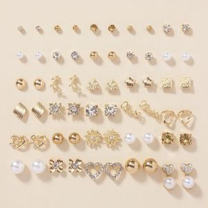 Nivard Oorbellen - Dames - Meisje - Clip - Magneet - Klem - Magnetische - Goud Kleurig