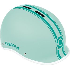 Helm - Globber Helm Urban XS Pastel Mint - munt- LED verlichting - ABS helm - verstelbaar - XS 47-51 cm