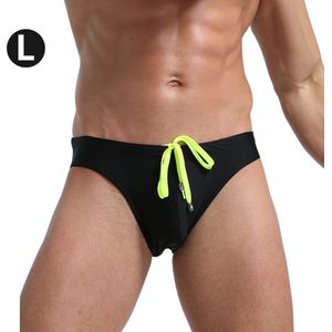 Nivard Zwembroek Heren - Zwem Broek Mannen - Badkleding - Zwemmen - Jongens - Swimming Shorts - Zomerbroek - Zwart - Maat L
