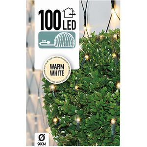 DecorativeLIghting Buxus Netverlichting - 100 LED's - warm wit