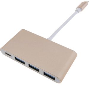 BeMatik - USB 3.0 Type C multiport hub 4 x USB 3.0
