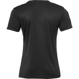 Uhlsport Stream 22 Shirt Korte Mouw Dames - Zwart / Wit | Maat: XL