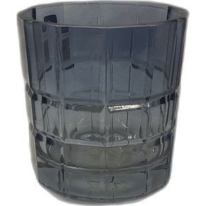 Leonardo waterglas donkerblauw doorzichtig